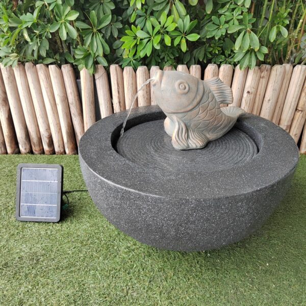 Geno Home and Garden Solar Water Fountain with LED Lights Water Pumps Waterfalls for Garden Patio Outdoor Solar Powered - Image 3