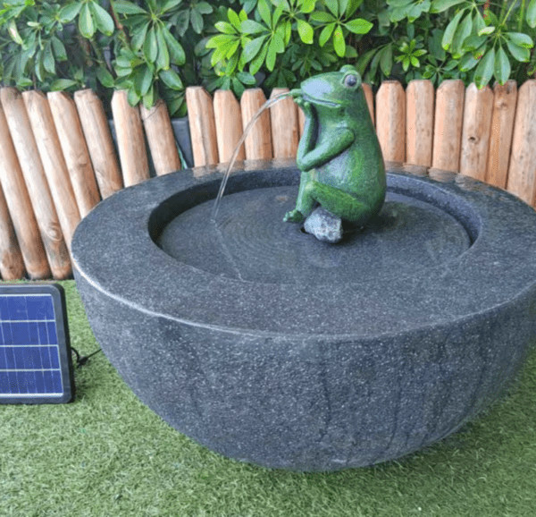 Solar Powered Water Fountains with Solar Panel Water Features