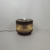 Geno Home and Garden Classical Carved Metal Water Fountain with LED Light