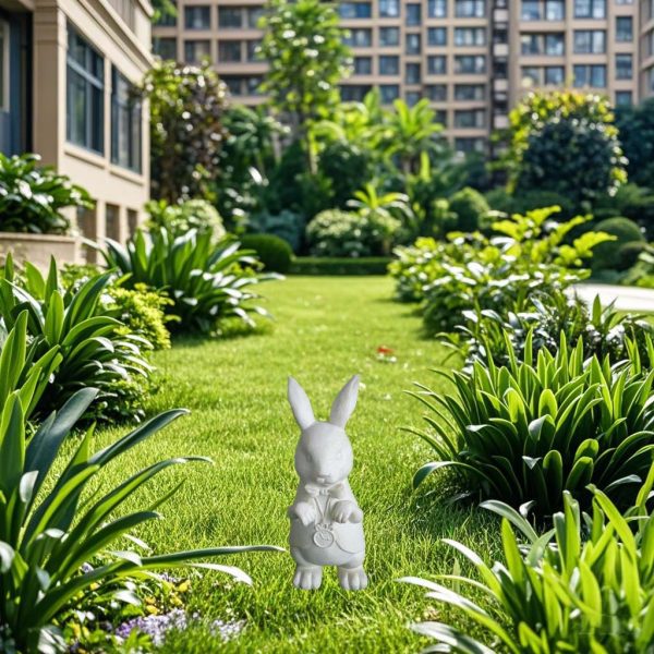 Geno Home and Garden Cute Rabbit Ornaments For Home DIY desk/garden decoration - Image 4